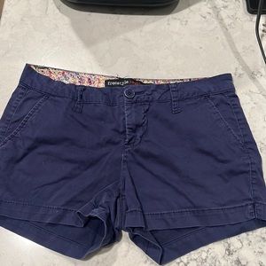 Blue shorts